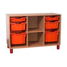 Mobilier gradinita | corp coloane sertare coloana polite | DGM 3.8 producator DistinctMob