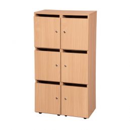 Mobilier scolar | dulap vestiar pal melaminat | DAM 1.9 producator DistinctMob