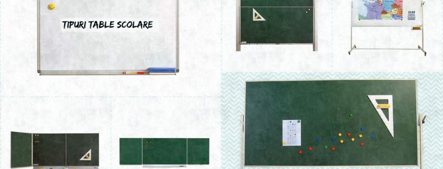 table scolare tipuri